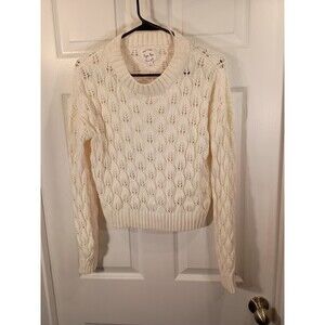 Hippie Rose Sweater Size M Creme